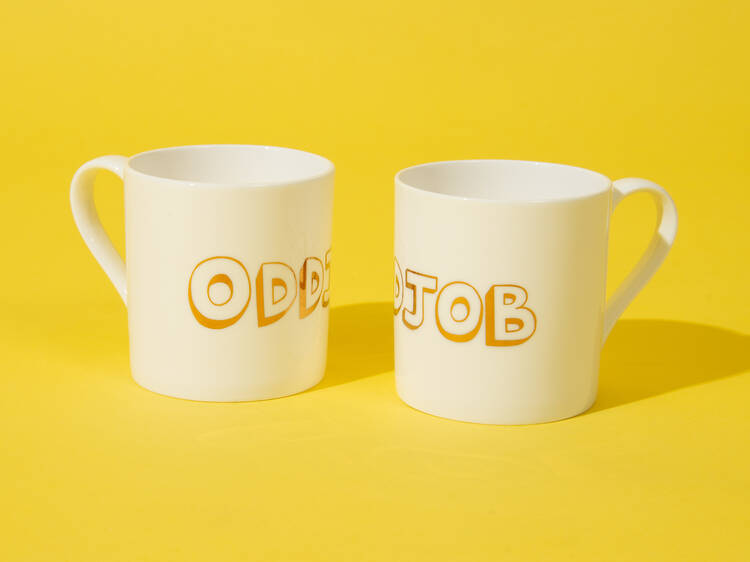 Bella Freud Bond villain mugs 