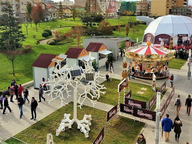 Praça de Natal em Gaia Praça de Natal em Gaia