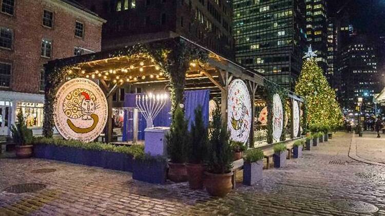 Chanukah at the Seaport