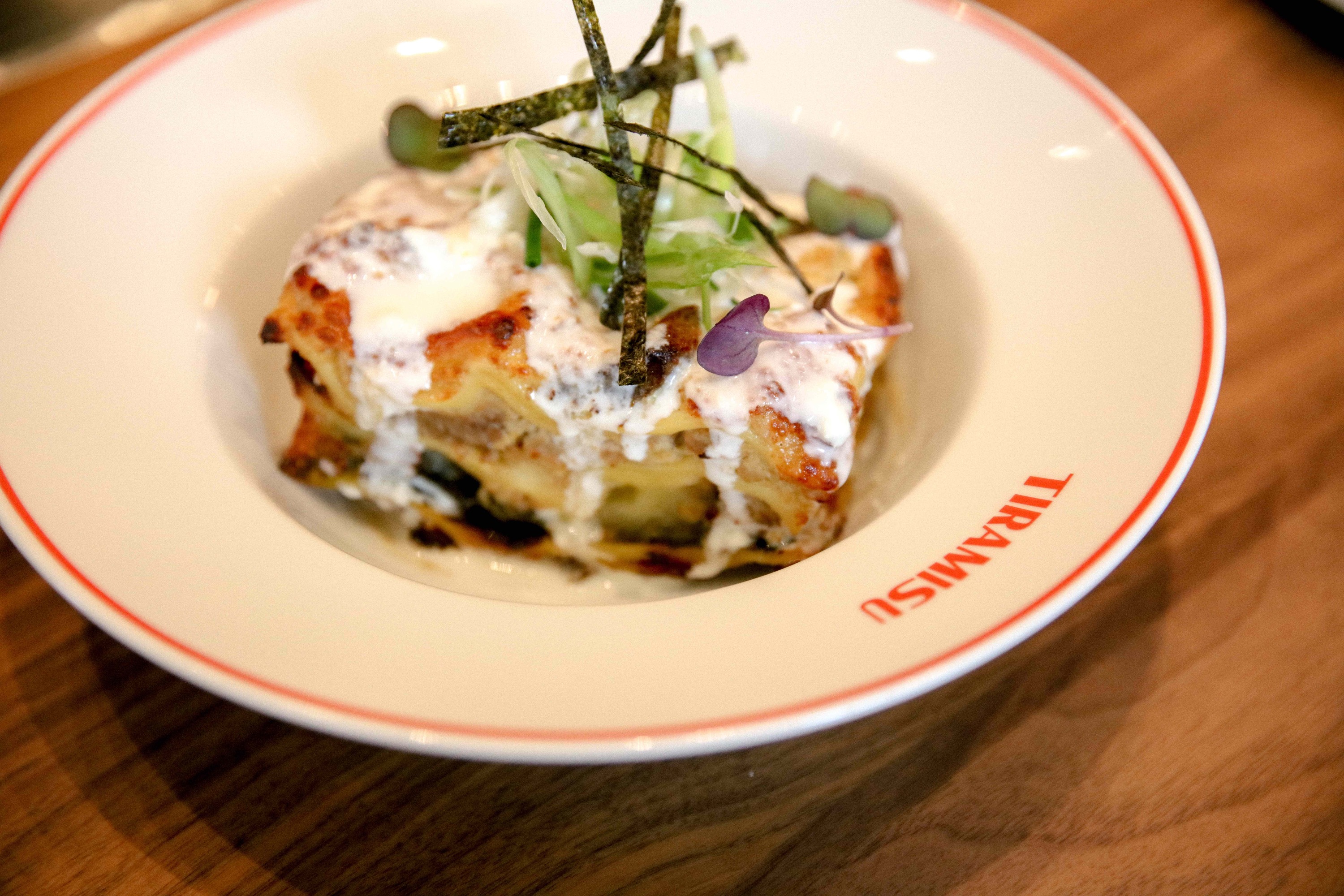 Tonkotsu Lasagna, Tiramisu