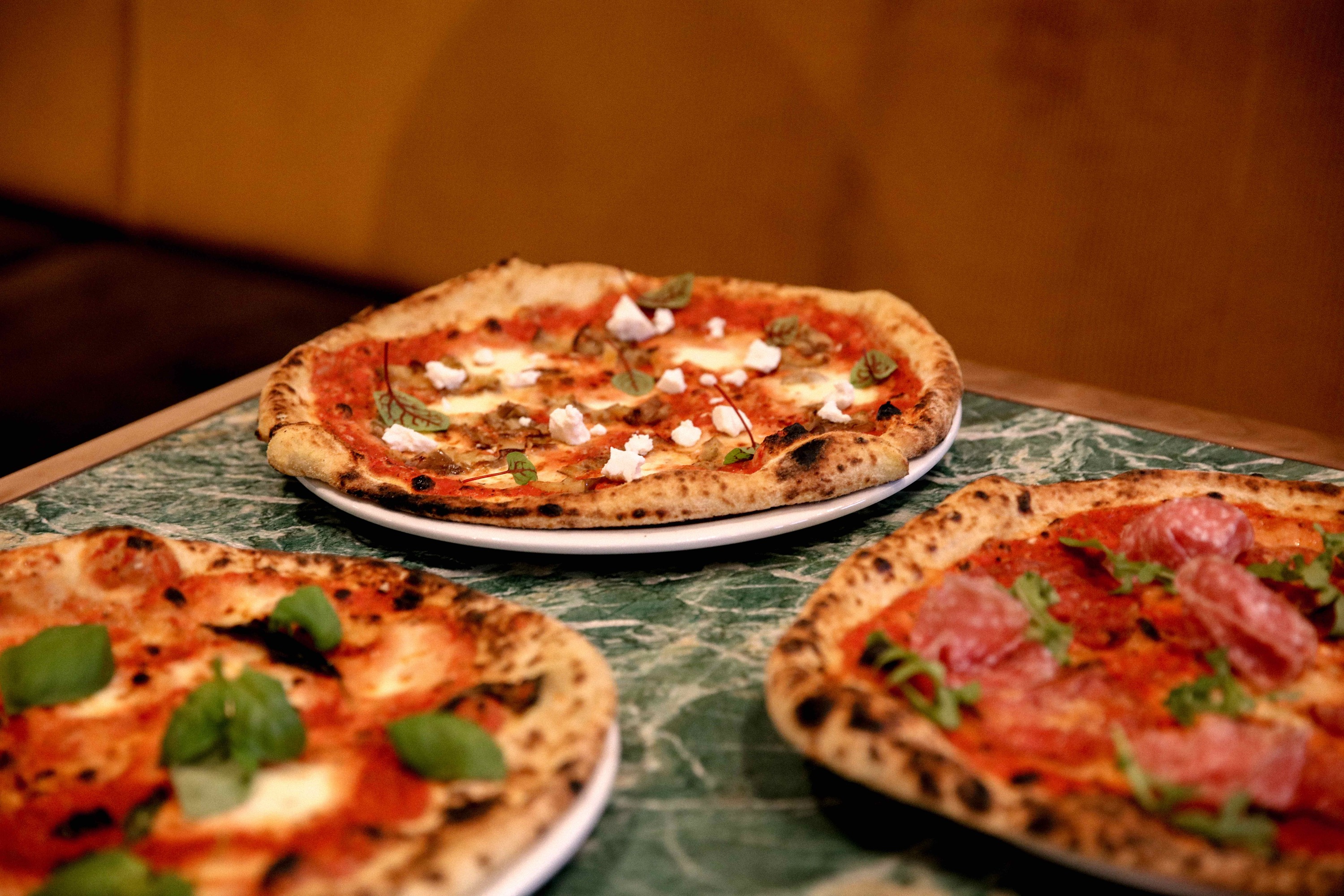 Pizza, Tiramisu