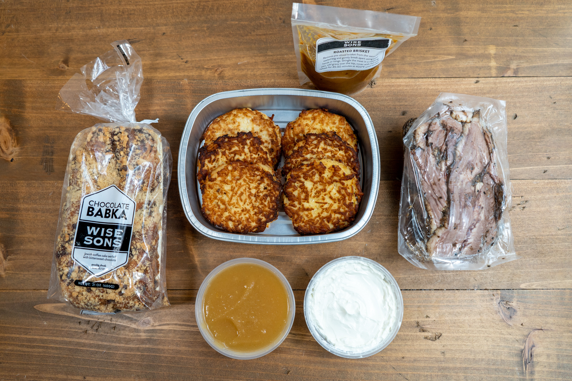 Wise Sons Reuben Latke Bar Package