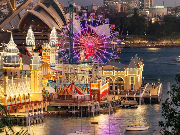 Ride the Ferris wheel at Luna Park