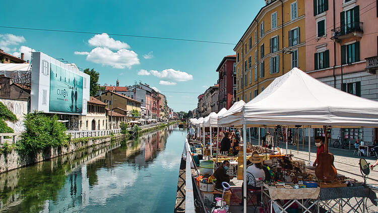 Canal in Milan