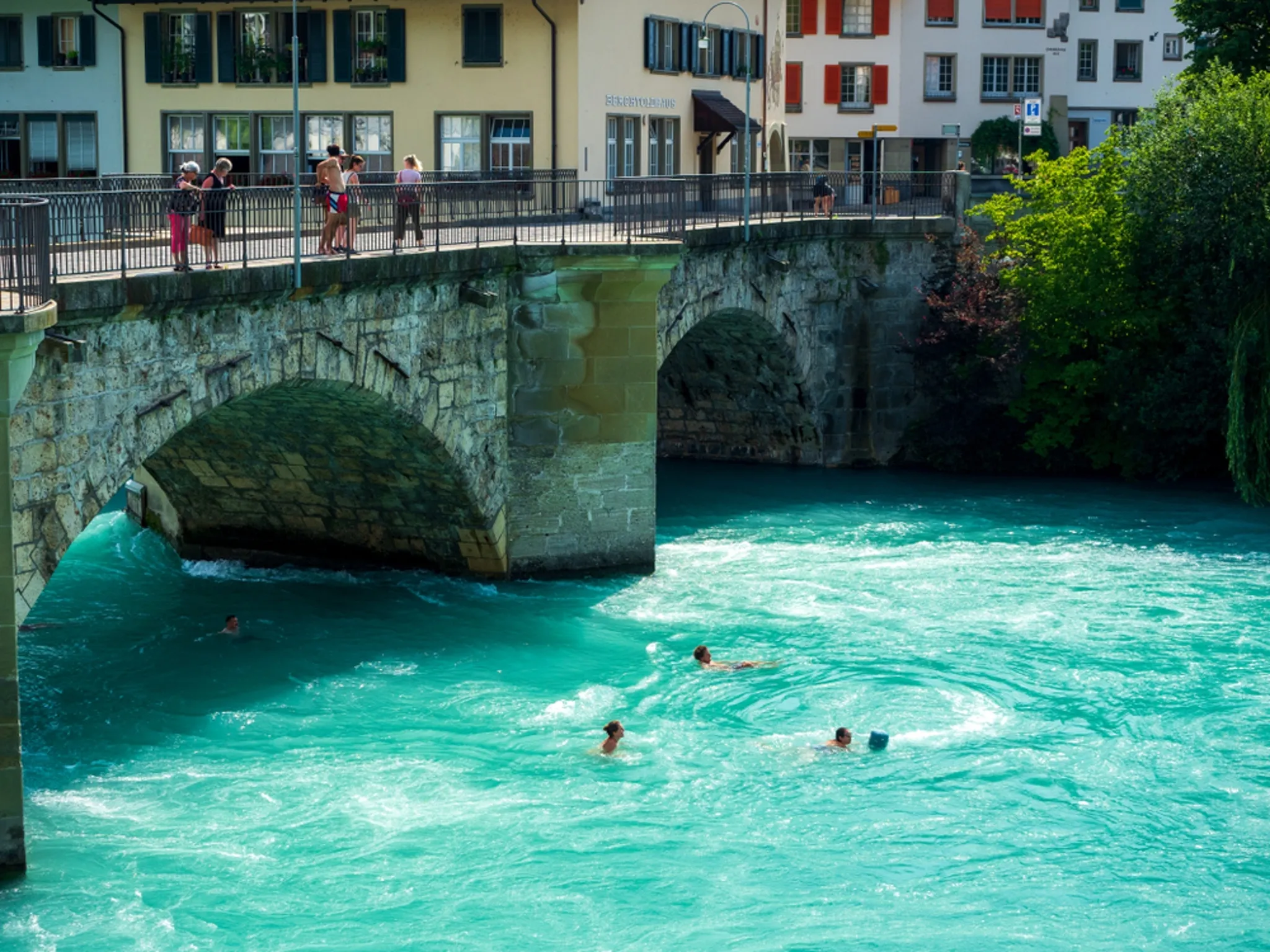 Swimming in Bern