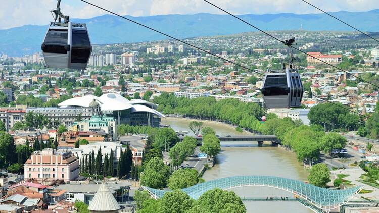 The cable cars