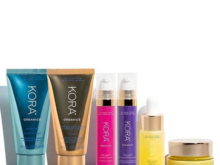 On the Glow Holiday Kit by Kora Organics, $148