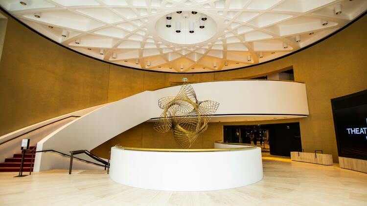 The foyer of the Theatre Royal, Sydney