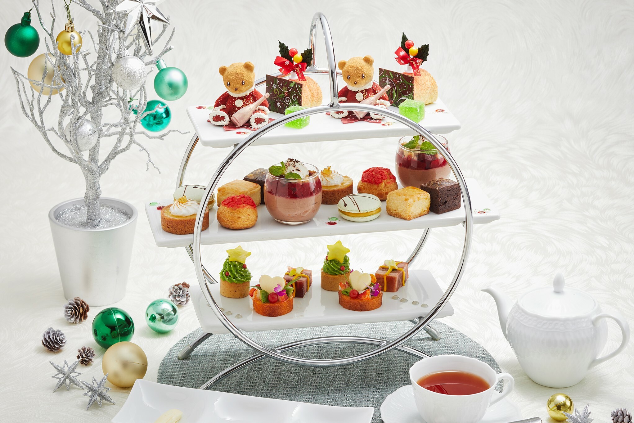 貴重】ロイヤルコペンハーゲン クリスマス アフタヌーンティー せわしい 