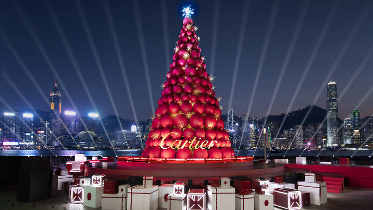 Cartier hk christmas tree at k11 musea