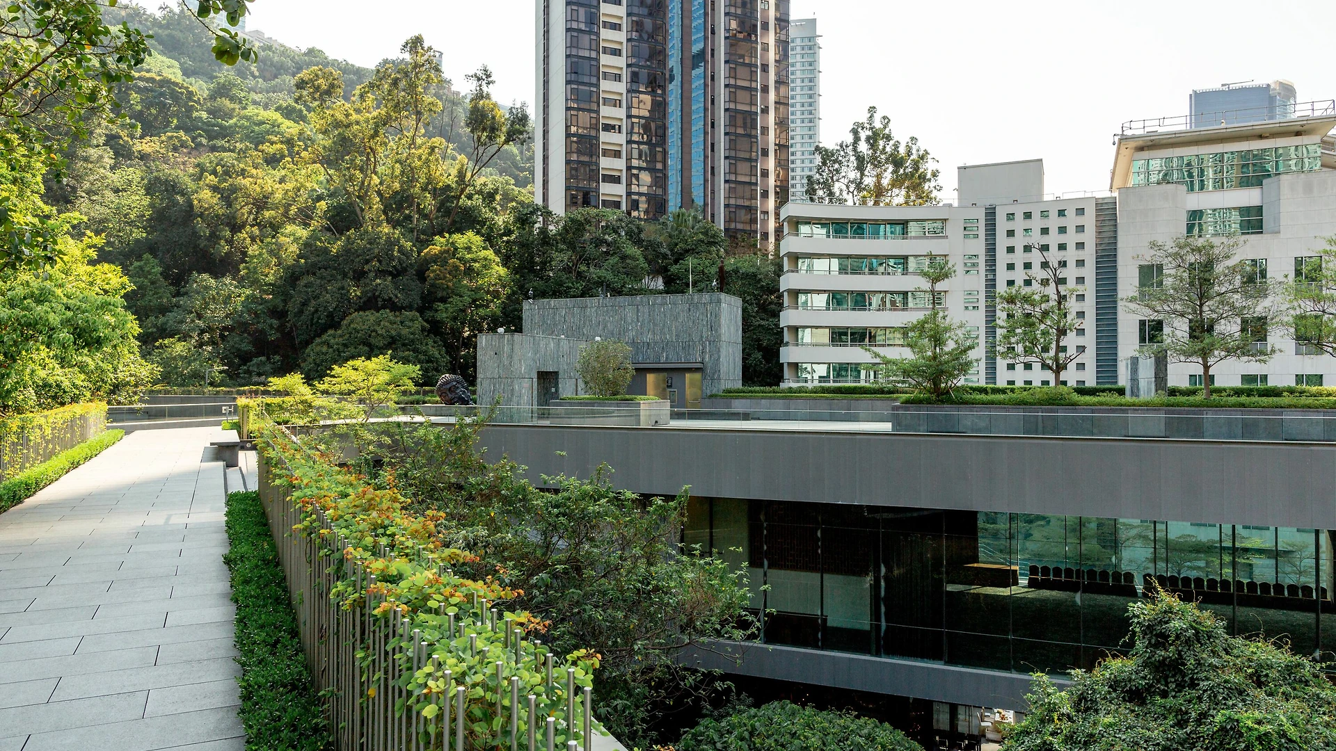 Asia Society Hong Kong Center Aerial View