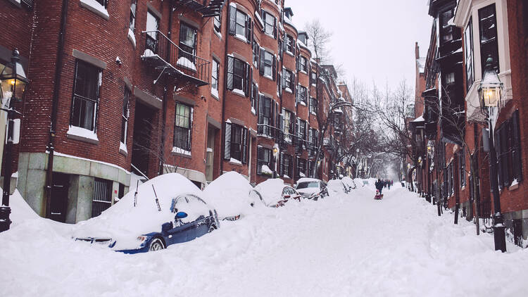 Boston snow blizzard