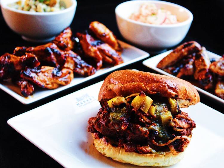 Paul Toussaint's new eatery Americas BBQ is now open at Time Out Market Montréal Paul Toussaint's new eatery Americas BBQ is now open at Time Out Market Montréal