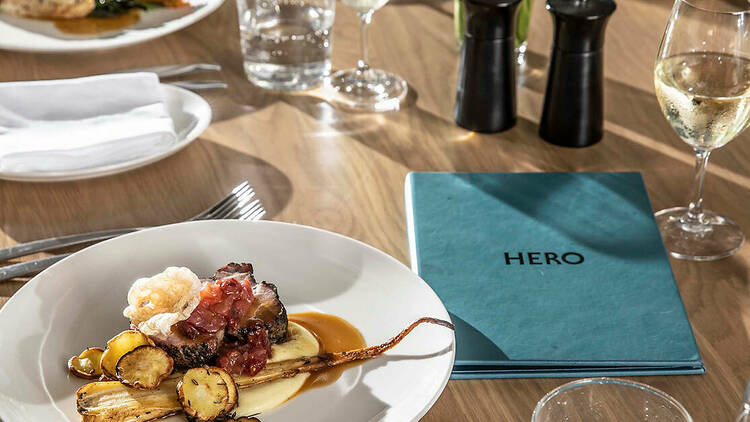 Grab a movie-star worthy meal at: Hero