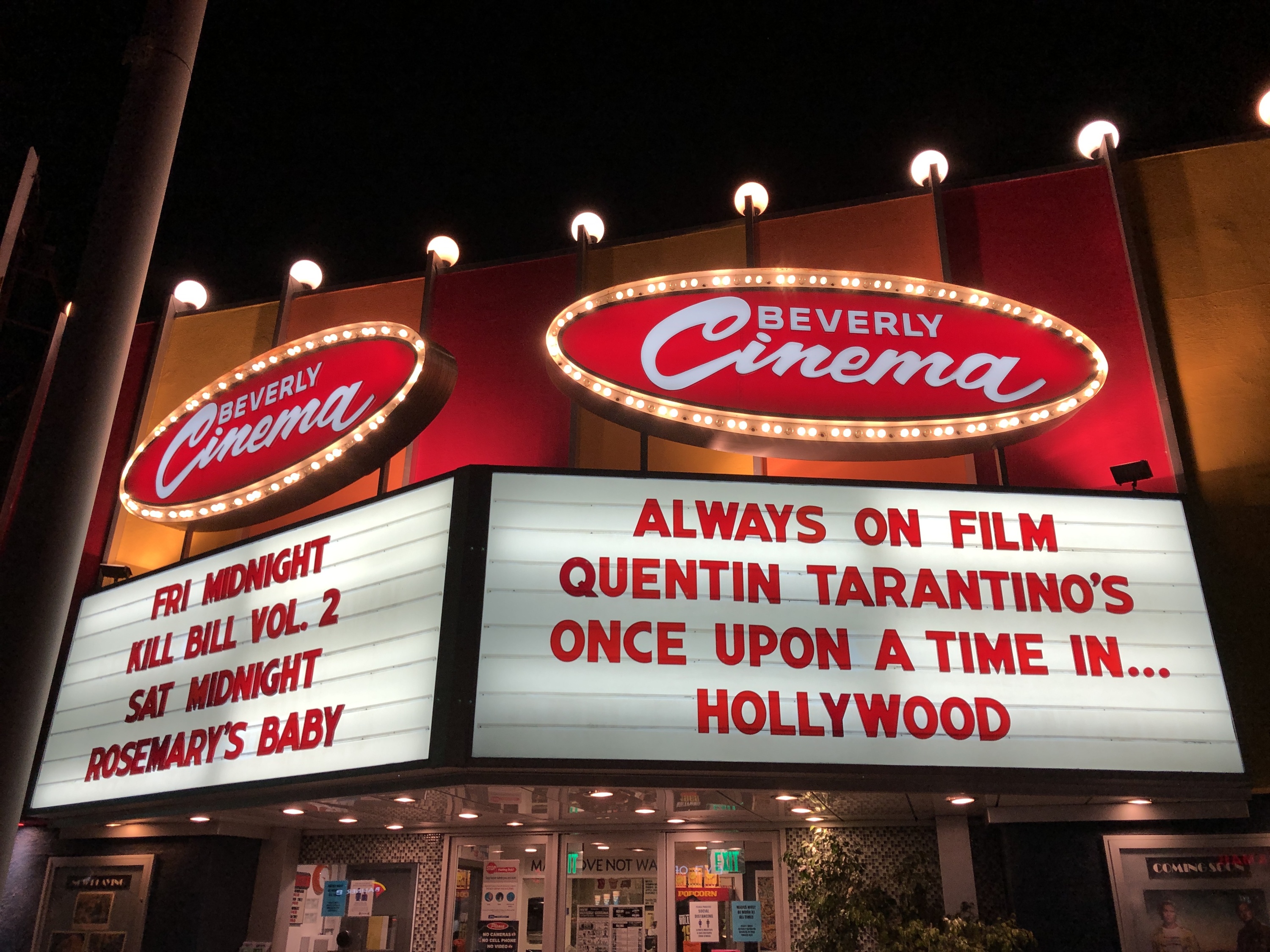 New Beverly Cinema Movie theaters in Fairfax District, Los Angeles