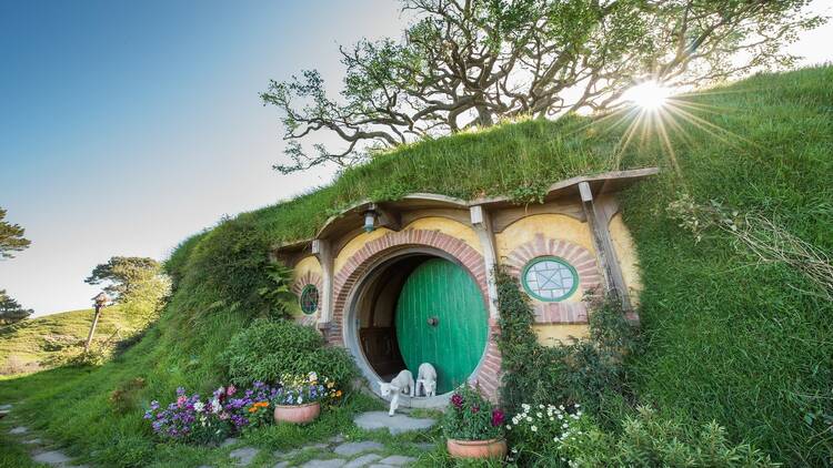 Hobbiton Movie Set 