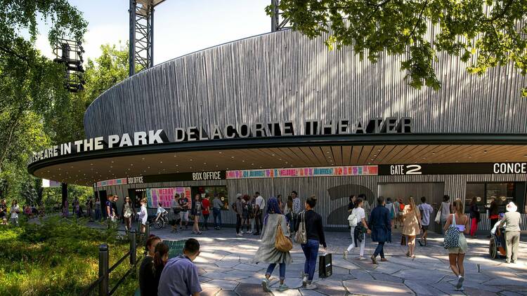 Rendering of the Delacorde Theater