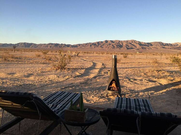 The jackrabbit cabin in Wonder Valley