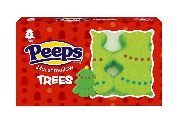 Peeps Marshmallow Trees