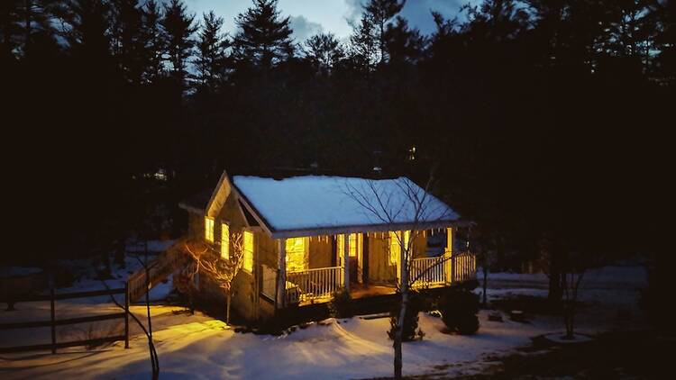  An architect's Catskills cottage: Eldred, NY