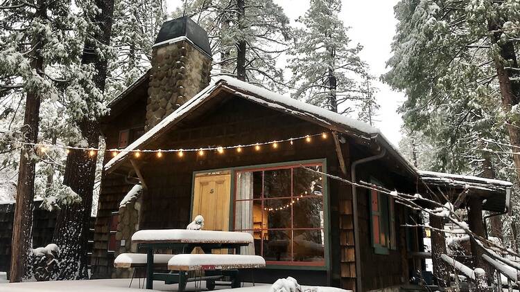 A rustic cabin in the mountains: Idyllwild, CA