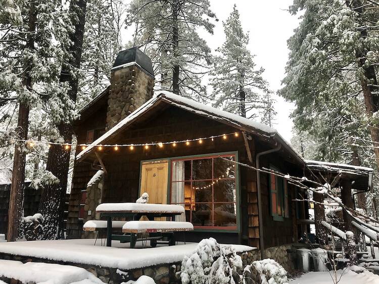 A rustic cabin in the mountains: Idyllwild, CA