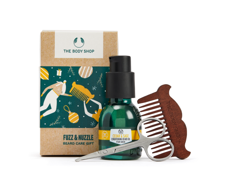 Conjunto de cuidados para a barba The Body Shop