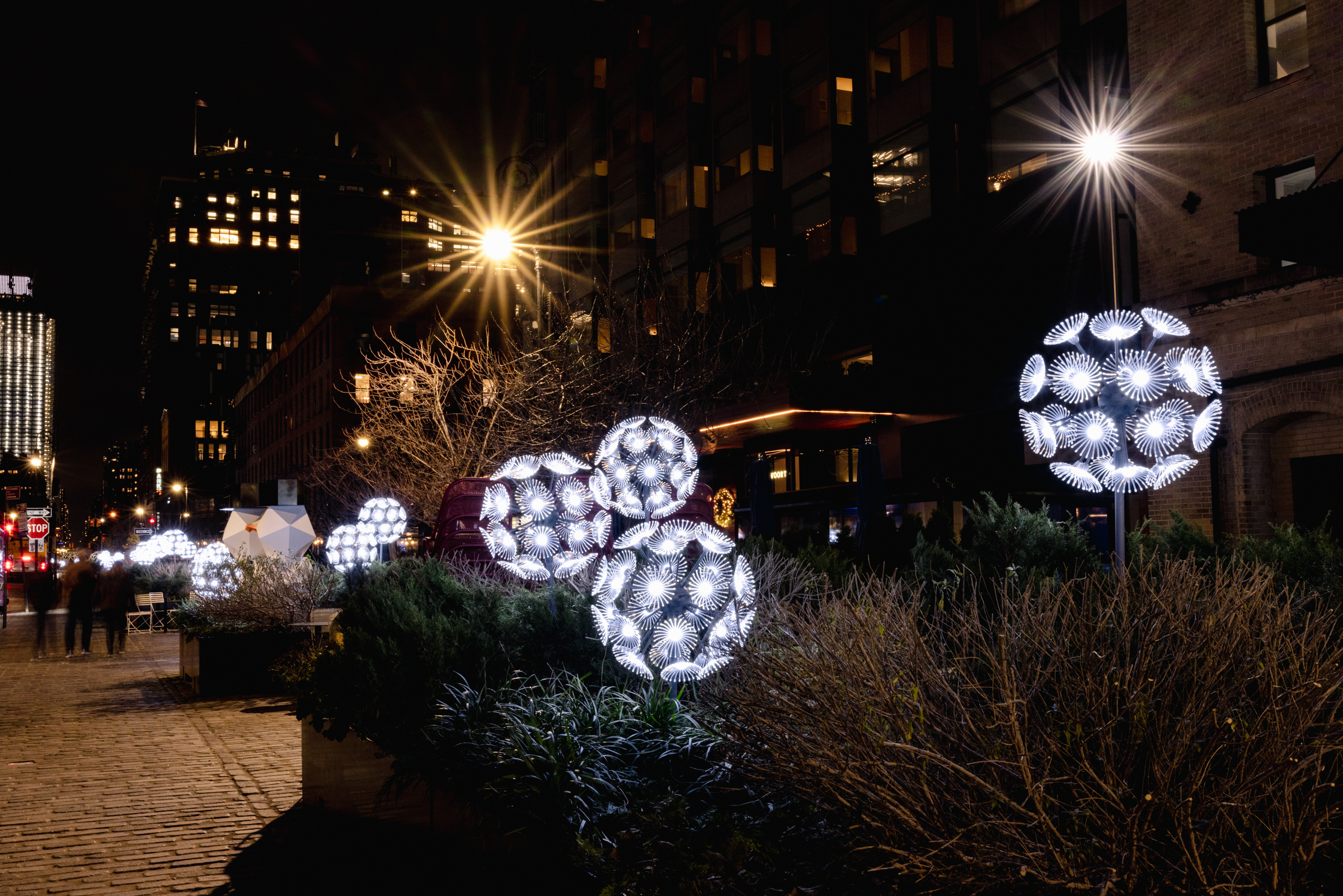 Lights on the Cobble installations