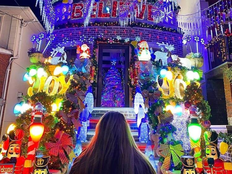 Dyker Heights christmas lights