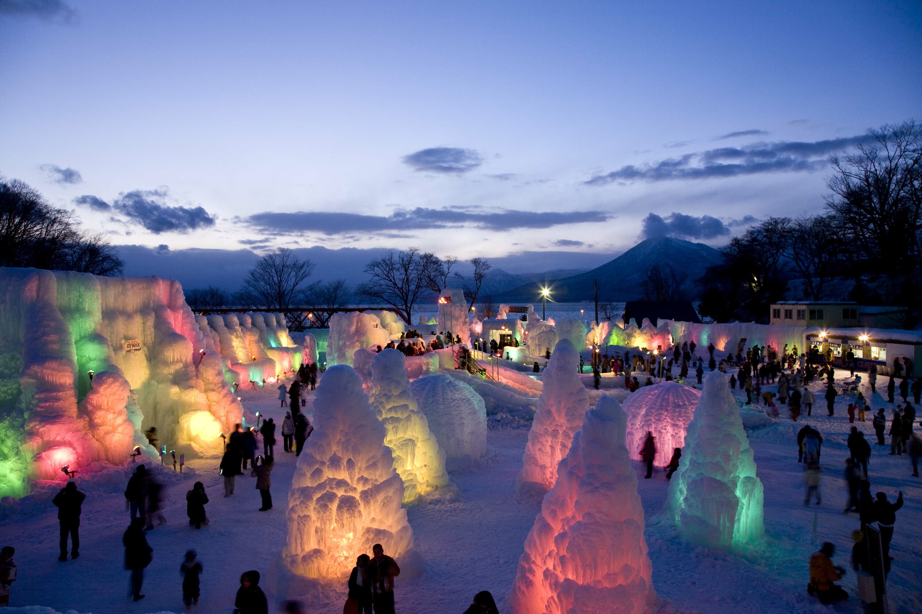 See stunning ice sculptures at this annual ice festival in Hokkaido