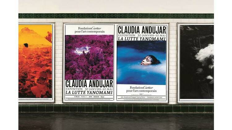 「Claudia Andujar, La Lutte Yanomami」/ ポスター / Fondation Cartier pour l’art contemporain / 2020