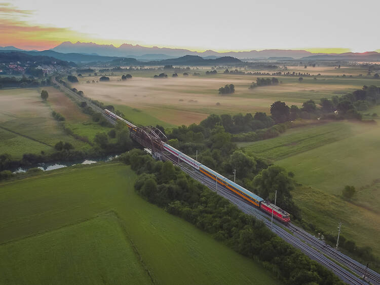 Take a sleeper train all the way across Europe