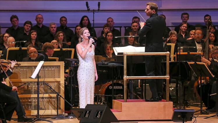 Kelli O'Hara with the New York Pops