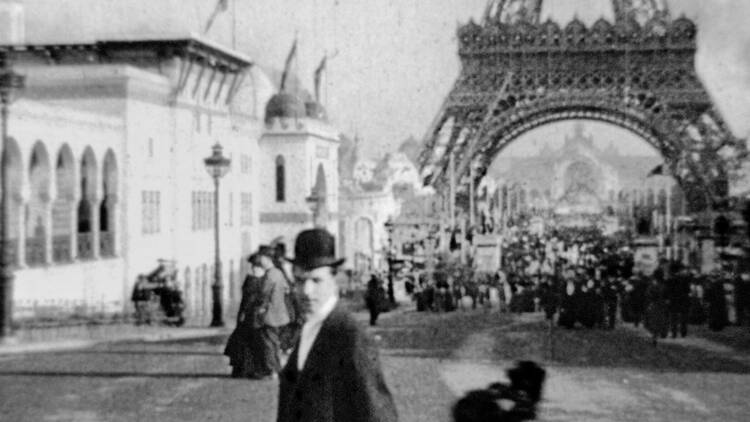Still from the film Exposition Universelle 1900, Gaumont, 1900.