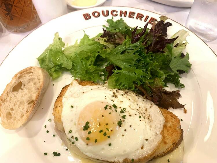 Madame Croque at La Grande Boucherie