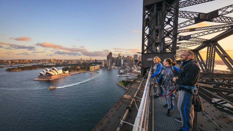 Climb up and over the iconic Harbour Bridge