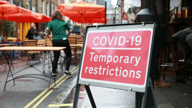 London covid restrictions