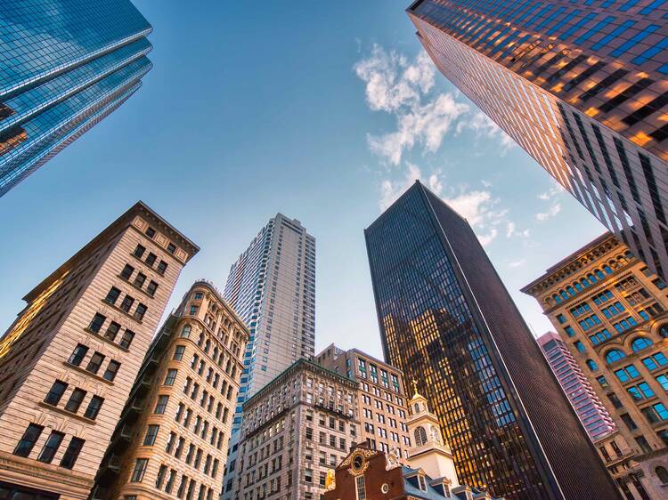 Downtown Boston skyline