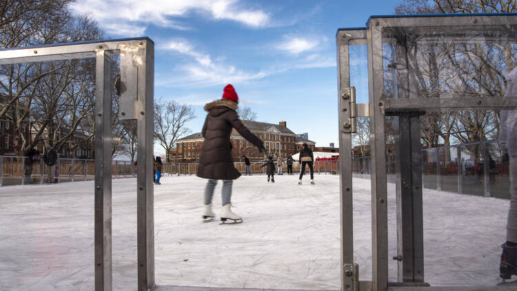 Governors Island winter village