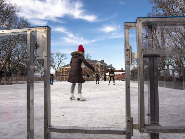 Governors Island winter village