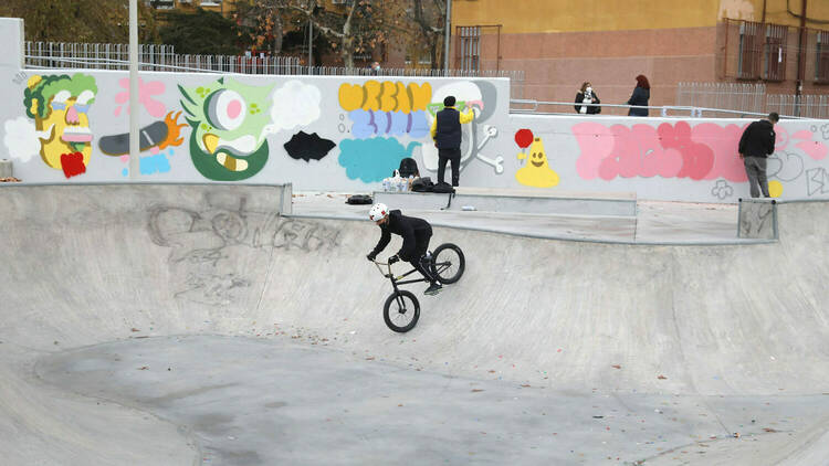 Pista skate y parkour San Blas