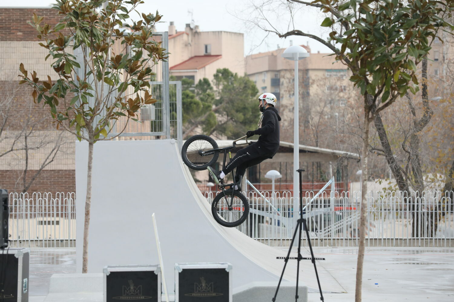 Pista skate y parkour San Blas