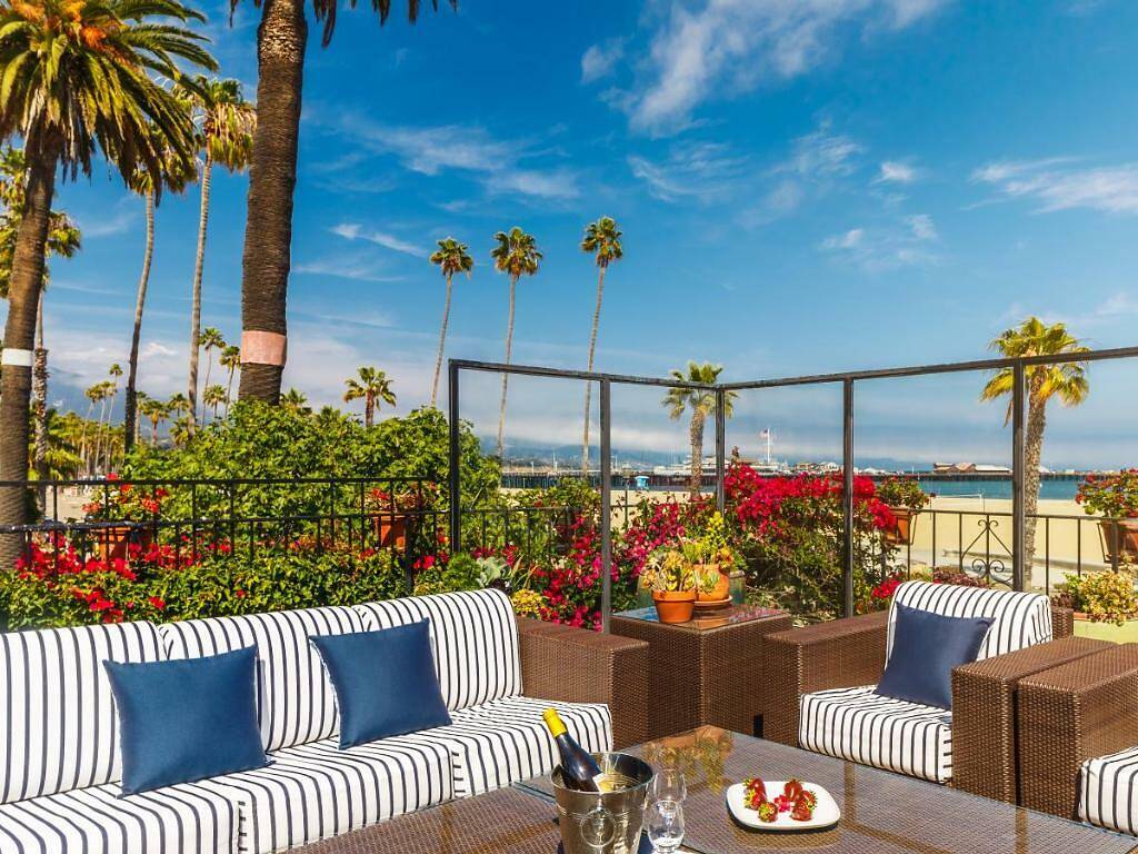 santa barbara beach hotels