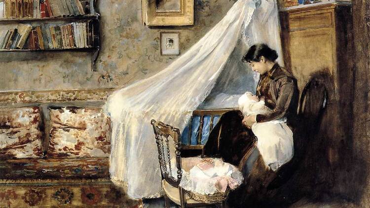 Joaquín Sorolla. 'El primer hijo', 1890. Colección particular Joaquín Sorolla. 'El primer hijo', 1890. Colección particular