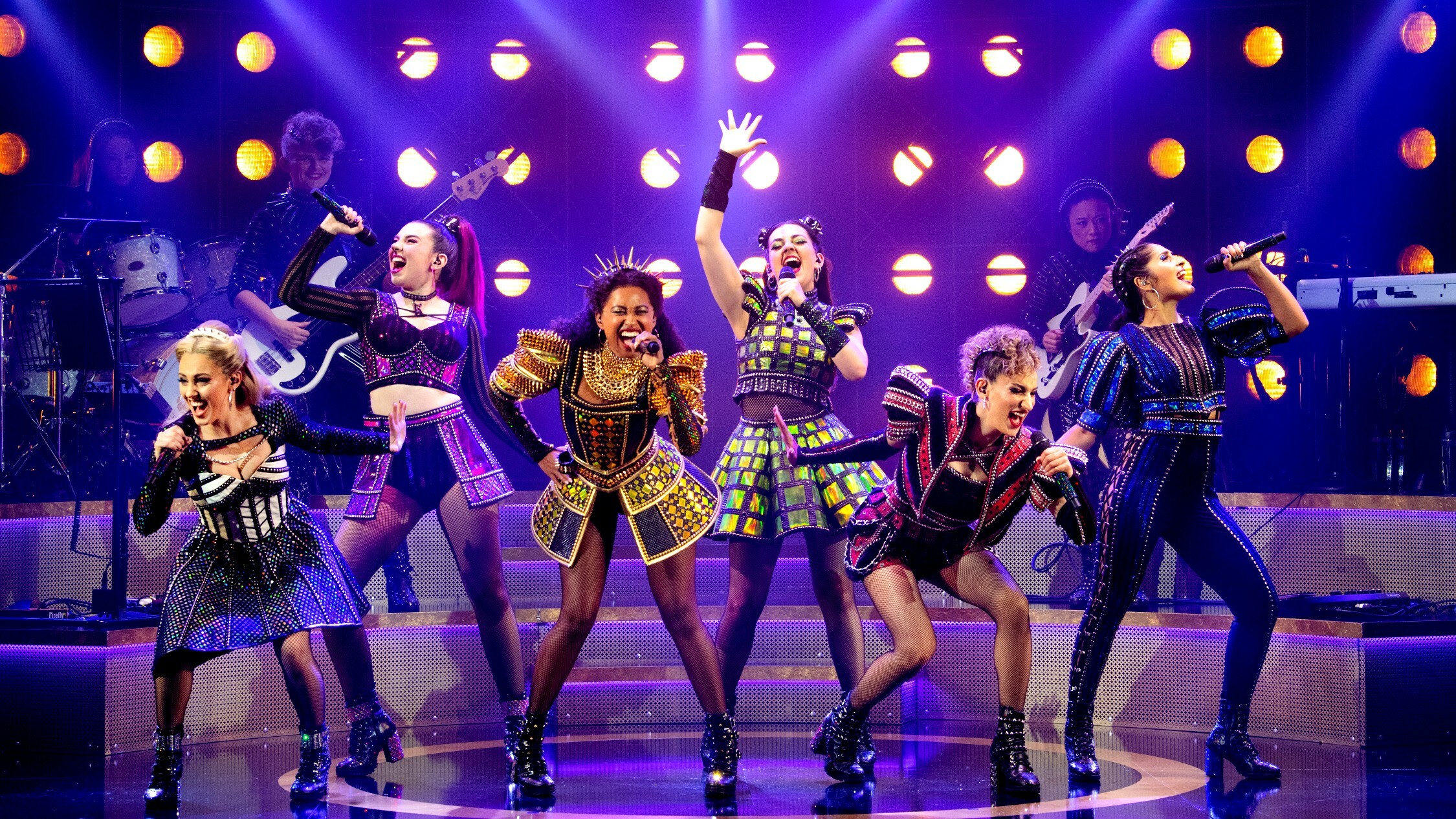 Read our review of Six the Musical review at Comedy Theatre