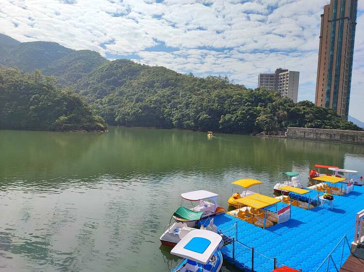 黃泥涌水塘公園：重遊划船故地