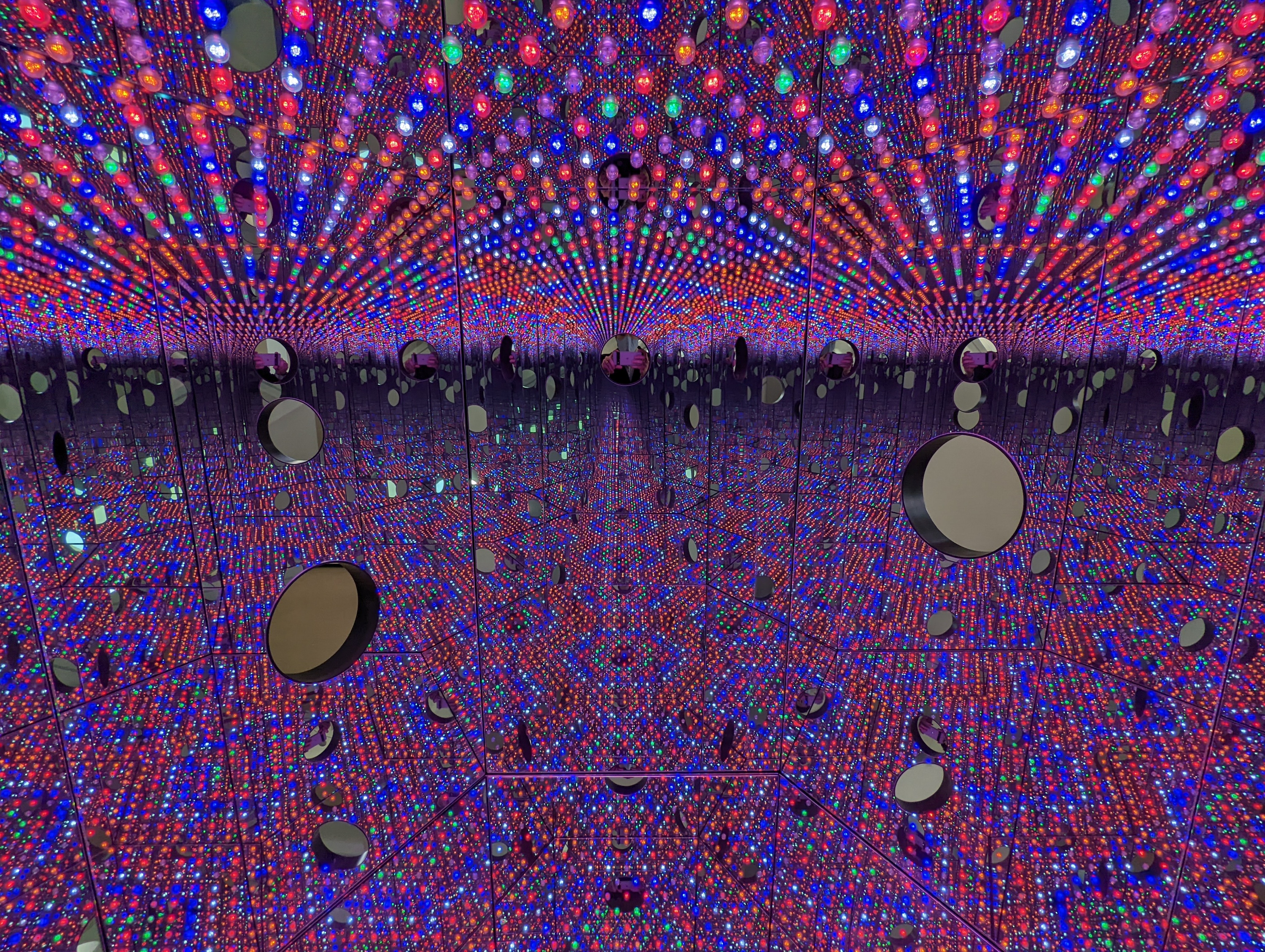 This weekend is your last chance until 2028 to see the Broad’s peek-a-boo Infinity Mirror Room