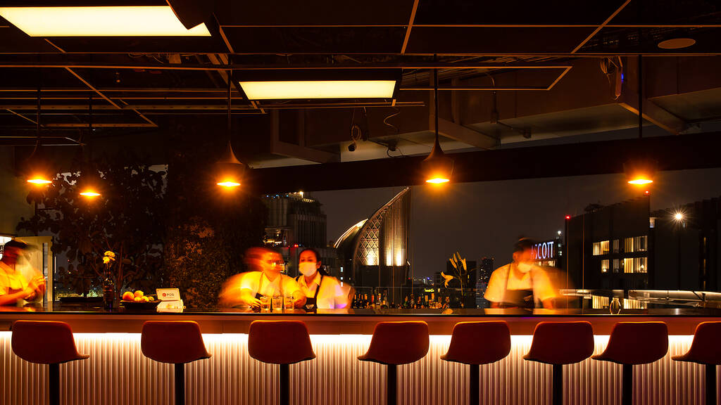 Paper Plane Project Bars in Khlong Toei, Bangkok