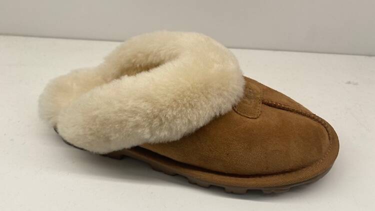 Extra-cozy slippers for plodding around the house