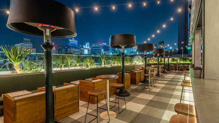 New Hollywood Restaurant Grandmaster Records Is Big, Bold